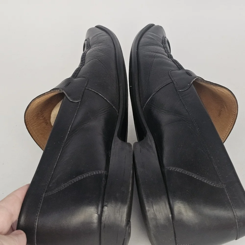 Magnanni Lino Buckle Loafers – Men’s Size 11.5 Black Leather , Made In SPAIN